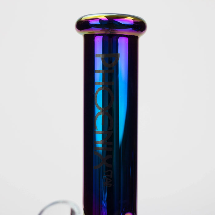 PHOENIX STAR 10" Electroplated Glass Water Bong | Jupiter Grass