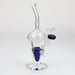 8" Nice Glass Cone Perc Reverse Triangle Bubbler | Jupiter Grass