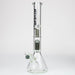 18" Nice Glass 6-Arm Perc & Splash Guard Beaker | Jupiter Grass