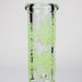 13" Nice Glass 7mm Glow In The Dark Leaves | Jupiter Grass