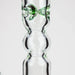 17.5" Spark 9mm Curbed Tube Glass Water Bong | Jupiter Grass