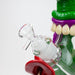 12.5" Resin 3D Wrap 7mm Glass Beaker Bong | Jupiter Grass