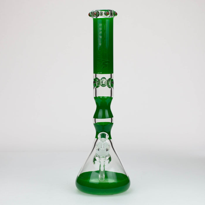 16" BOSS Curved Tube 7mm Bong | Jupiter Grass