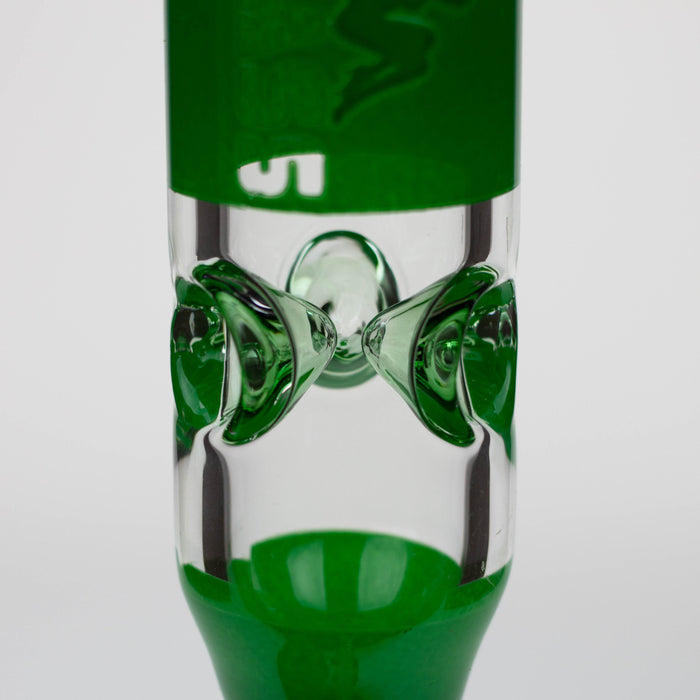 16" BOSS Curved Tube 7mm Bong | Jupiter Grass
