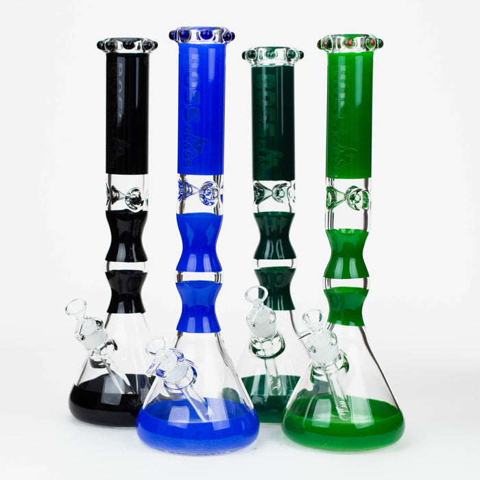 16" BOSS Curved Tube 7mm Bong | Jupiter Grass