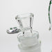 11" Nice Glass 6-Arm Stem Bubbler | Jupiter Grass