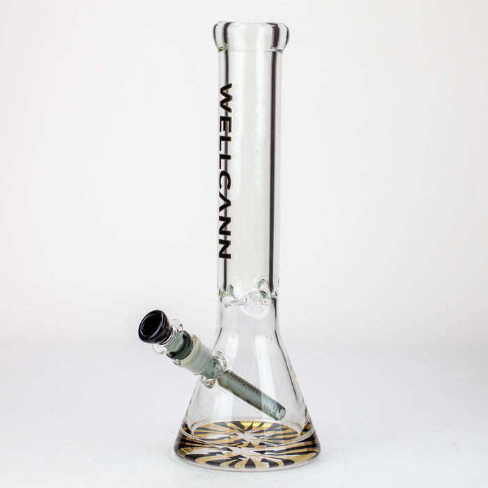 14" WellCann 7mm Beaker Bong | Jupiter Grass