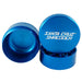 3-Piece Grinder By Santa Cruz Shredder - 2.75" - Blue | Jupiter Grass