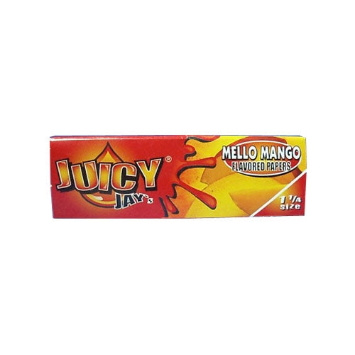 Juicy Jay's 1¼" Papers - Mango - Box of 24 | Jupiter Grass