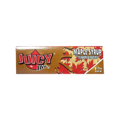 Juicy Jay's 1¼" Papers - Maple Syrup - Box of 24 | Jupiter Grass