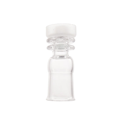 Domeless Full Quartz Nail W/ Replaceable Dish 19mm Female | Jupiter Grass