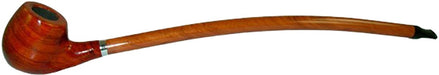 Curved Stem Pipe By Shire Pipe - Yellow Rosewood - 15" | Jupiter Grass