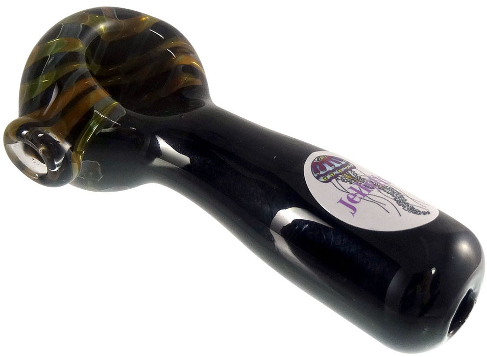 Web Of Fume - 4" Spoon W/ Fumed Web Head On Black | Jupiter Grass