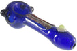 4" Bacon & Egss Spoon On Cobalt Blue By Jellyfish Glass | Jupiter Grass