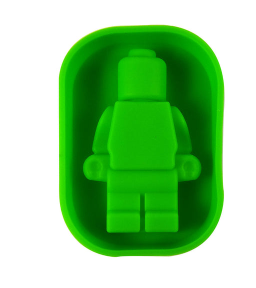 Silicone Gummy Mold - Single Large Gummy Robot - Green | Jupiter Grass