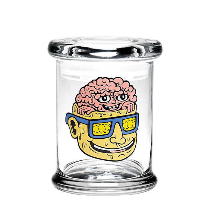 420 Science Pop Top Jar Medium - Rainbow Mind | Jupiter Grass