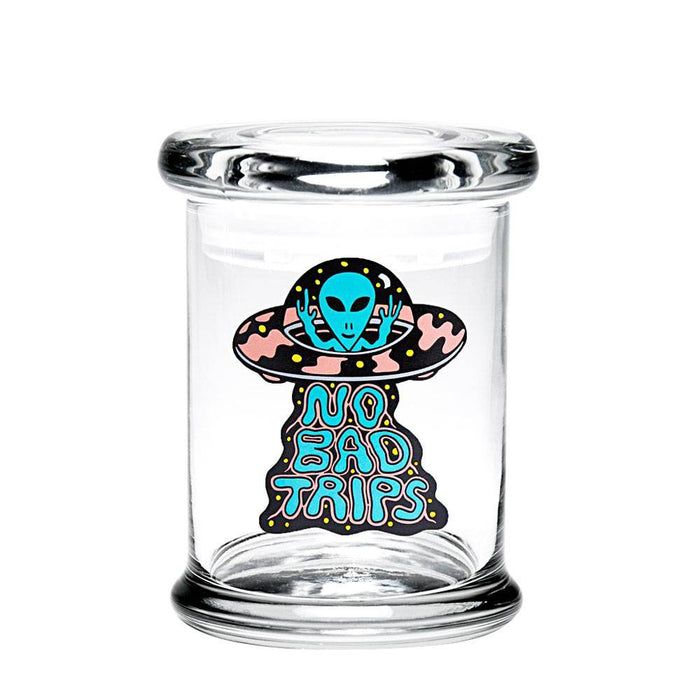 420 Science Pop Top Jar Medium - Rainbow Mind | Jupiter Grass