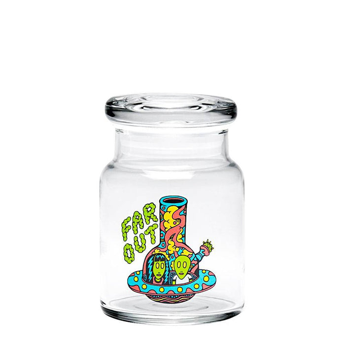 420 Science Pop Top Jar Small - Rainbow Mind | Jupiter Grass