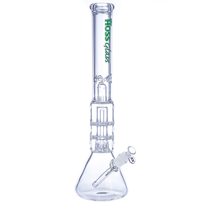 20" 7MM JUMBO DOME PERC W/ DOUBLE DISK DIFFUSERS - GREEN | Jupiter Grass