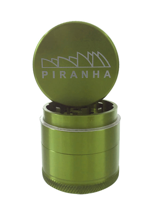 3-Piece Grinder W/ Storage By Piranha - 1.5" - Lime Green | Jupiter Grass
