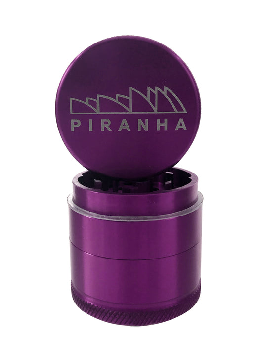 3-Piece Grinder W/ Storage By Piranha - 1.5" - Purple | Jupiter Grass
