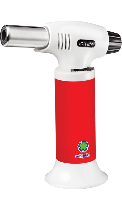 Whip-It! Ion Lite Torch - Red Handle & White Top | Jupiter Grass