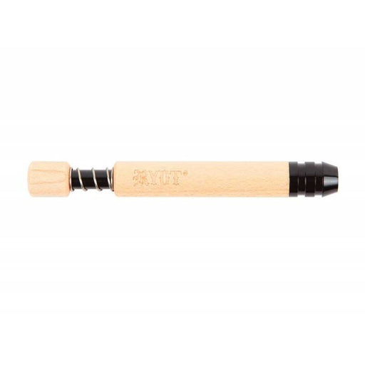 Wooden Taster Bat W/ Spring Ejection - 3" - Black Tip In Maple | Jupiter Grass