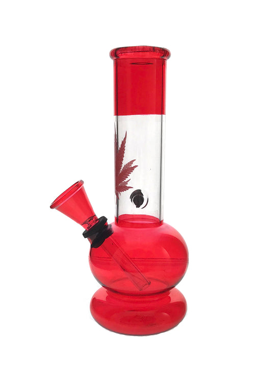 Oh Cannabian Glass - 6" Pedestal Bubble Base | Jupiter Grass