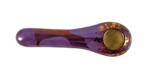 Porcelain Gold Spoon - Purple | Jupiter Grass