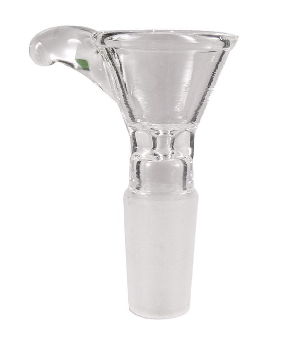 Glass on Glass Cone Pull Stem 14/20 funnel | Jupiter Grass