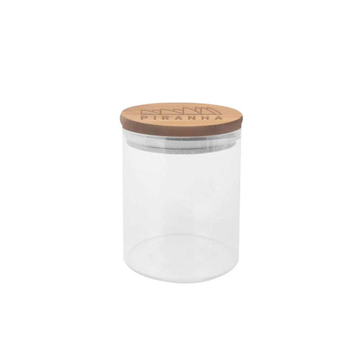 Glass Jar With Bamboo Lid 400 Ml By Piranha | Jupiter Grass
