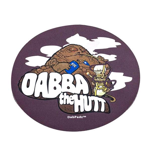 Dabpadz 5" Round Fabric Top 1/4" Thick - Dabba The Hut | Jupiter Grass