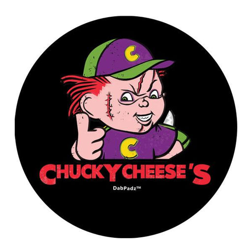 Dabpadz 8" Round Fabric Top 1/4" Thick - Chucky Cheese'S | Jupiter Grass
