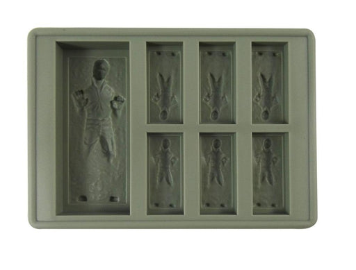 Dope Molds Silicone Gummy Mold - 7 Cavity Grey Han Solo Frozen In Carbonite | Jupiter Grass