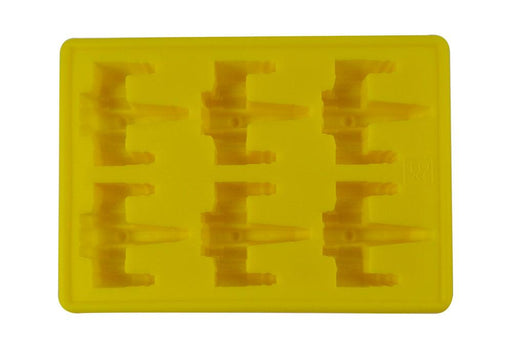 Dope Molds Silicone Gummy Mold - 6 Cavity Yellow X-Wing | Jupiter Grass