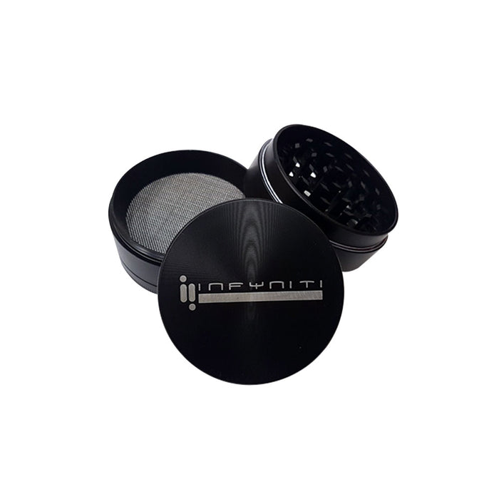 Infyniti 2.2" 4 Piece Aluminum Grinder Blue | Jupiter Grass