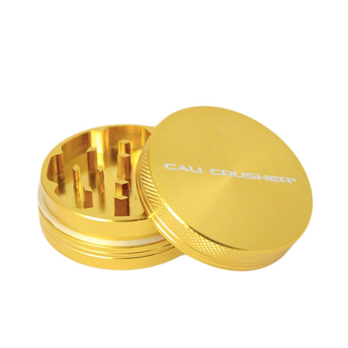 Cali Crusher Og Hardtop 2" 2 Piece Grinder - Gold | Jupiter Grass