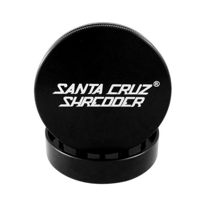 Santa Cruz Shredder Medium 2-Piece Grinder 2.2" - Black | Jupiter Grass