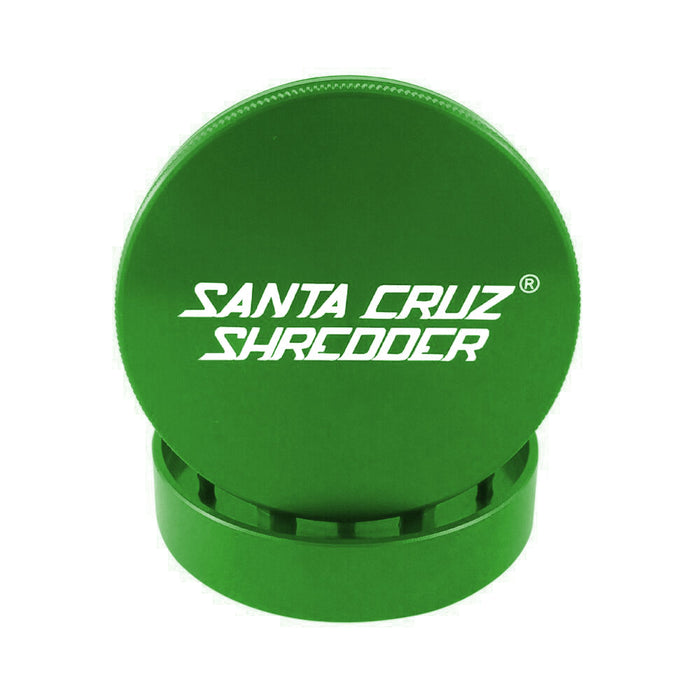 Santa Cruz Shredder Medium 2-Piece Grinder 2.2" - Green | Jupiter Grass