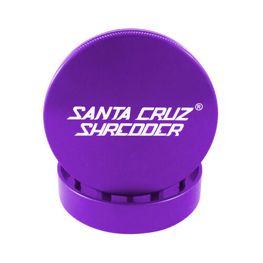 Santa Cruz Shredder Medium 2-Piece Grinder 2.2" - Purple | Jupiter Grass