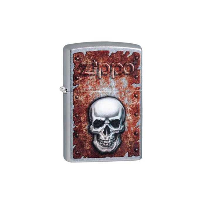 Zippo 29870 Rusted Skull Design | Jupiter Grass