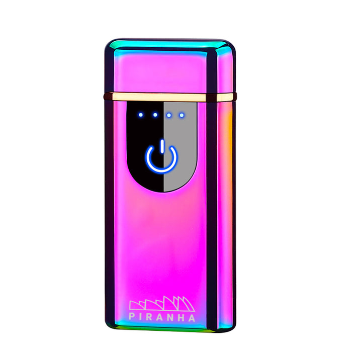 Piranha Plasma X - Dual Crossing Plasma Lighter W/ Quick Touch Power Button - Rainbow | Jupiter Grass