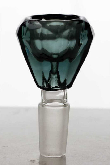 Diamond Cutting Shape Glass Bowl | Jupiter Grass