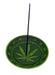 5" Round Leaf Incense Burner  2848 | Jupiter Grass