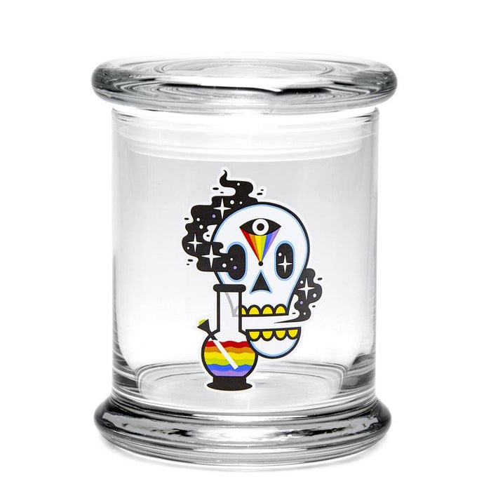 420 Science Pop Top Jar Large - 3D Acid Eater | Jupiter Grass