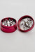 3-Parts Infyniti Aluminium Herb Grinder With Handle | Jupiter Grass