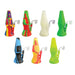 Pulsar Rip 8" Silicone Lava Flow Oil Rig W/ Banger, Assorted Colors | Jupiter Grass
