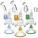 Pulsar 7.5" Chalice Style Rig W/ Showerhead Perc, Assorted Colors | Jupiter Grass