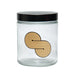 420 Science Clear Screw Top Jar Large - Infinite Loop | Jupiter Grass