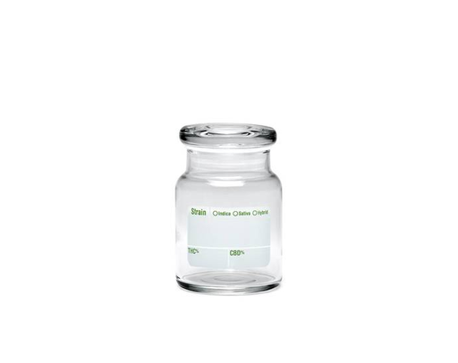420 Science Pop Top Jar Small - Modern Write & Erase | Jupiter Grass